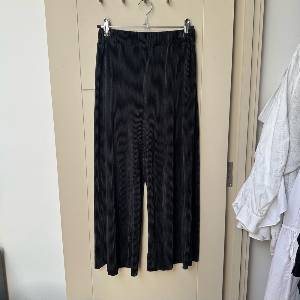 Zara Black Wide Leg Pants